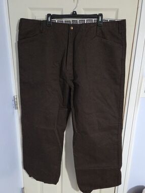 Men's Chino Pants in Dark Brown